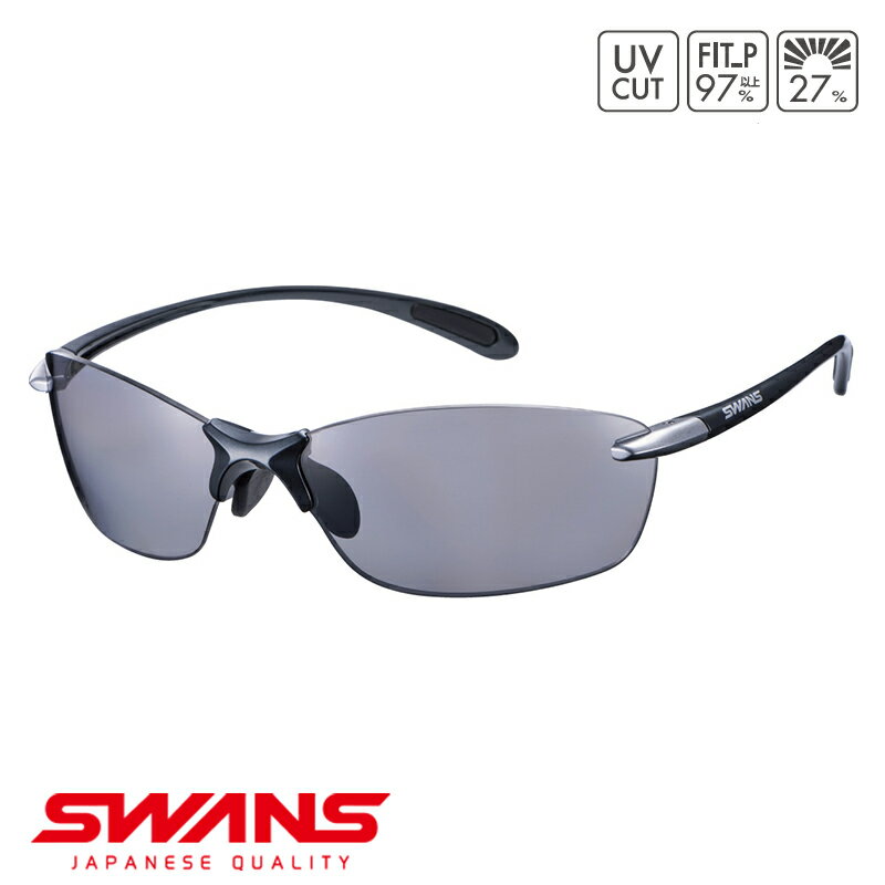 スポーツサングラス SALF-0051 GMR SWANS スワンズ Airless-Leaf fit エアレスリーフフィット フレームレス ゴルフ 釣り スポーツ アウトドア