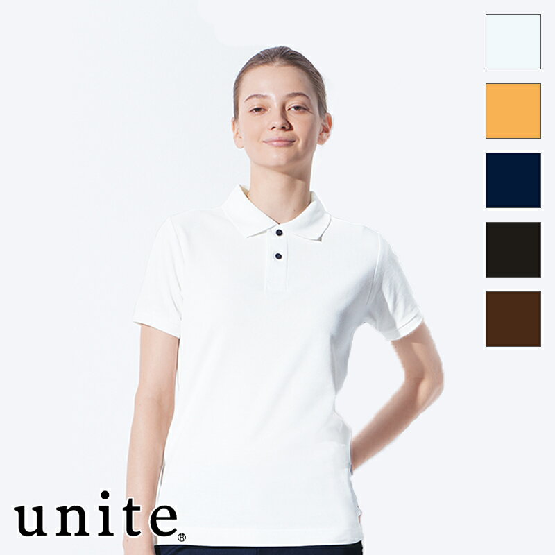介護ユニフォーム ポロシャツ [男女兼用] UN-0031 unite ユナイト CHITOSE チトセ 介護ウェア ケアウェア 制服 クリニック ユニフォーム 1
