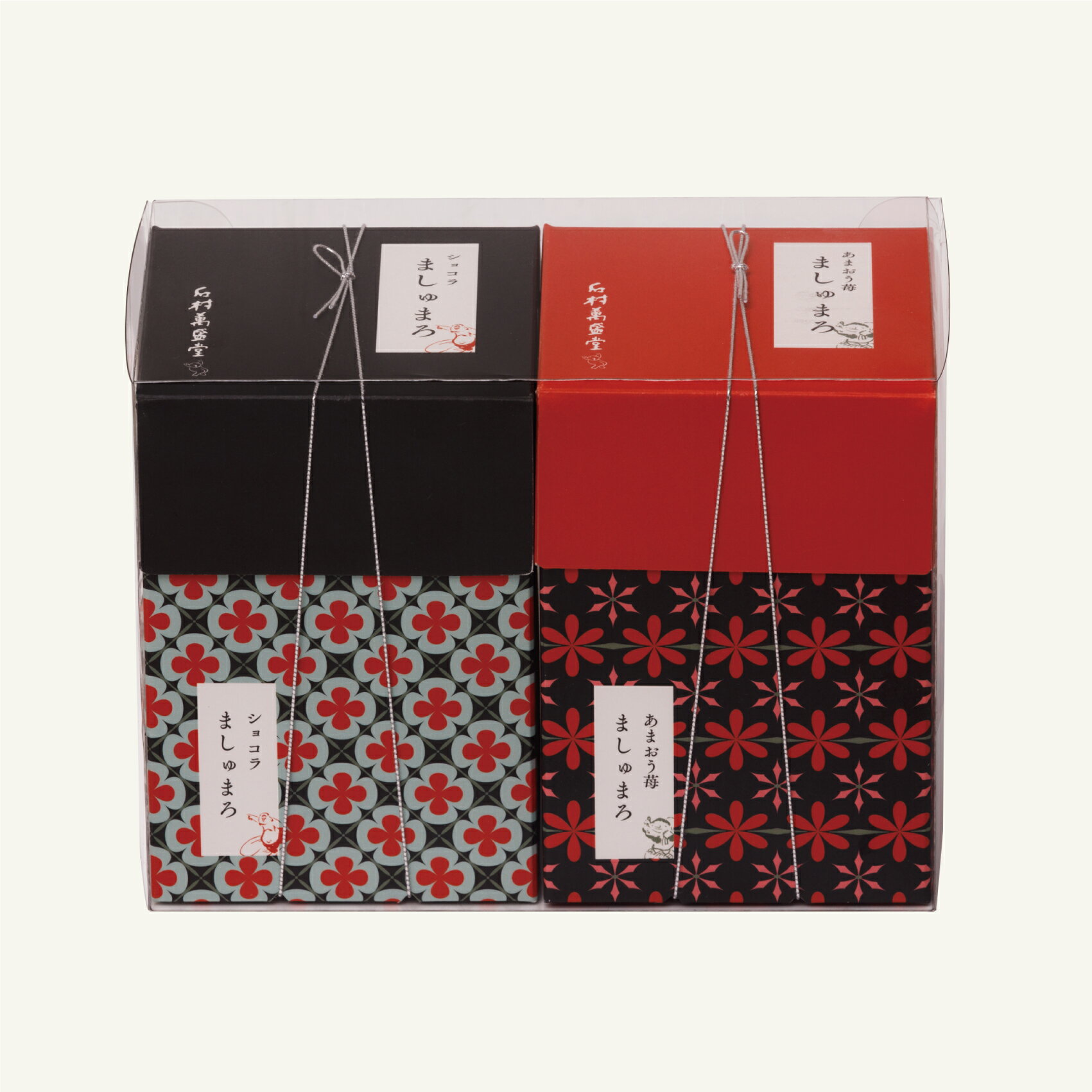 ましゅまろ【ショコラ＆あまおう苺】10個入春ギフト バレンタイン ホワイトデー お返し マシュマロ チョコレート あまおう ふんわり もっちり 春 お祝い プチギフト 1000円 スイーツ お返し 石村萬盛堂 ギモーヴ