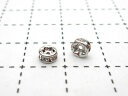 ロンデル ロジウム4mm(クリスタル) 1ヶ売り 石の蔵