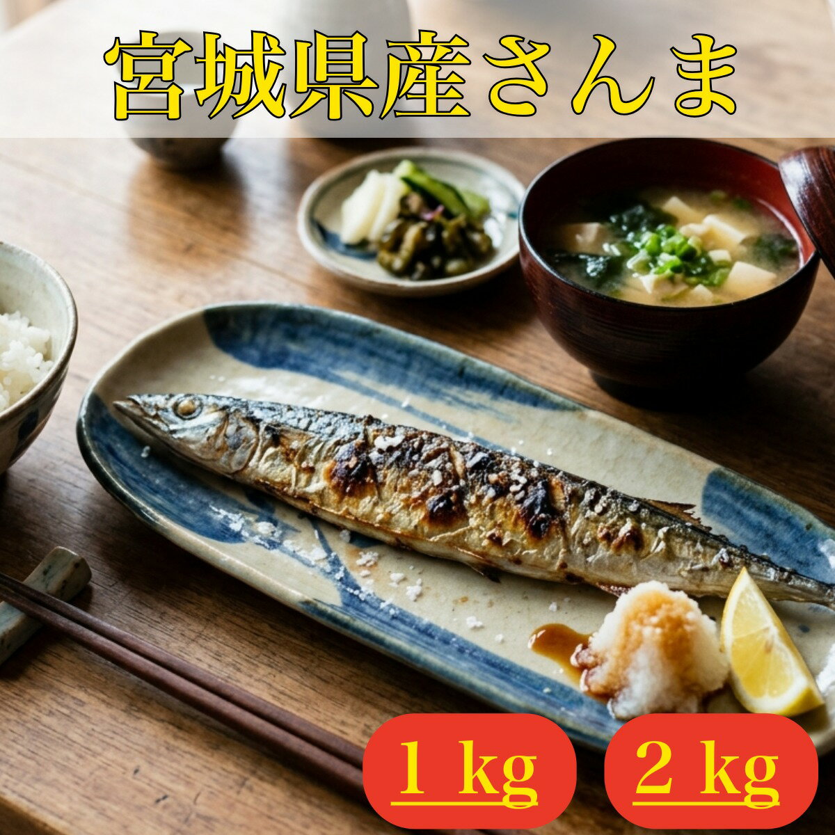 Pacific Saury - [ 無塩 ] 宮城県産さんま 1kg（10尾入り） 国産 加熱用 金華さば本舗