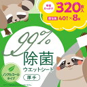 iSDG 除菌ノンアルコールウエットシート 8個パック / 大容量 ポケットウェット 除菌対策 除菌グッズ ウェットティッシュ アルコール除菌 isdg 医食同源 ドットコム