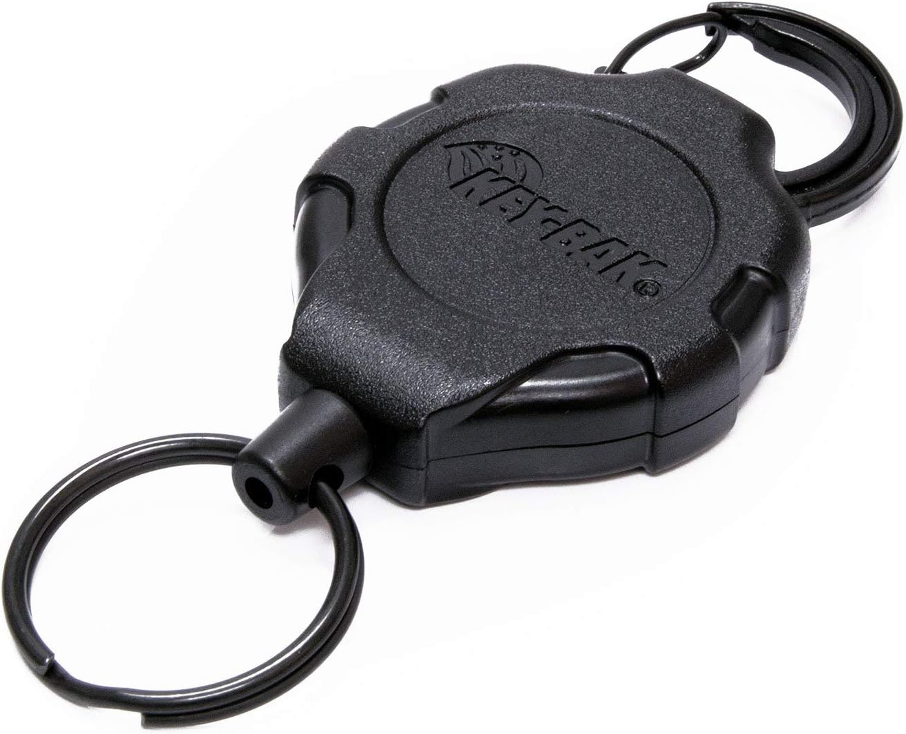 【正規代理店】KEY-BAK RATCH-IT ラチェット 巻き取り式 キーホルダー コード調節機能付 キーリール カラビナタイプ リールストラップ 鍵 ICカード パスケース カードホルダー キーホルダー ストラップ リール付き 伸縮 伸びる メンズ レディース