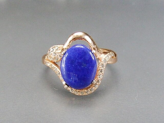 訳有天然石ラピスラズリ銀925ロー...