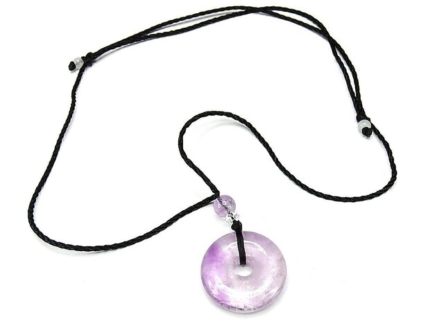 愛の守護石ラベンダーアメジスト丸ネ...