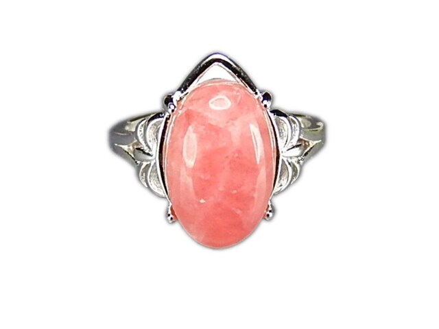 良質中大粒インカローズ指輪リングA...