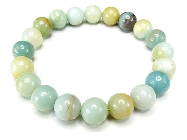 AA+アマゾナイト約10mmブレス...