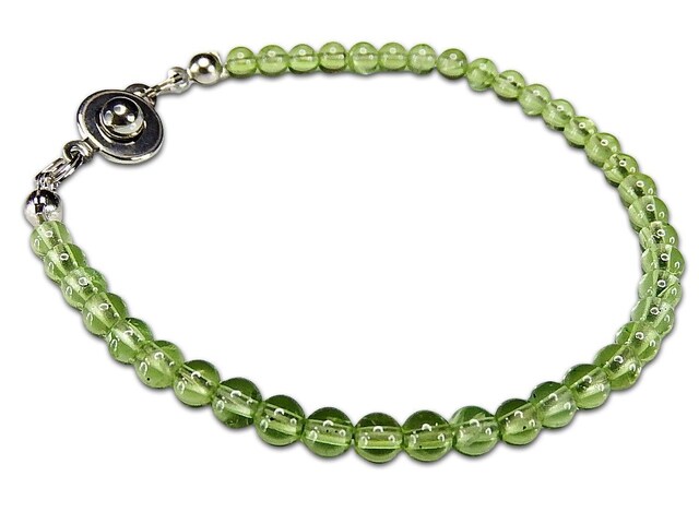 良質天然ペリドット橄攬石小玉約4m...