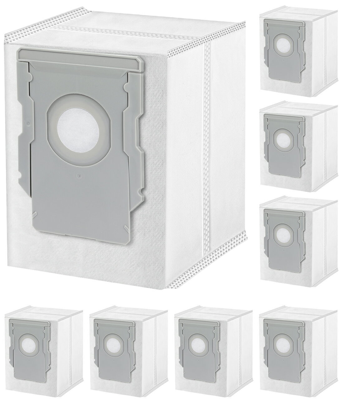 Paper Packs - 送料無料 ルンバ 紙パック 【8枚】 ルンバ 消耗品 4648034 ルンバ i3+ / i5+ / i7+ / j7+ / s9+ / コンボj7+ 互換ゴミパック 交換用紙パック ゴミ袋 ゴミパック 交換アクセサリ ご注意：ルンバコンボ j9+ / j9 に不適用