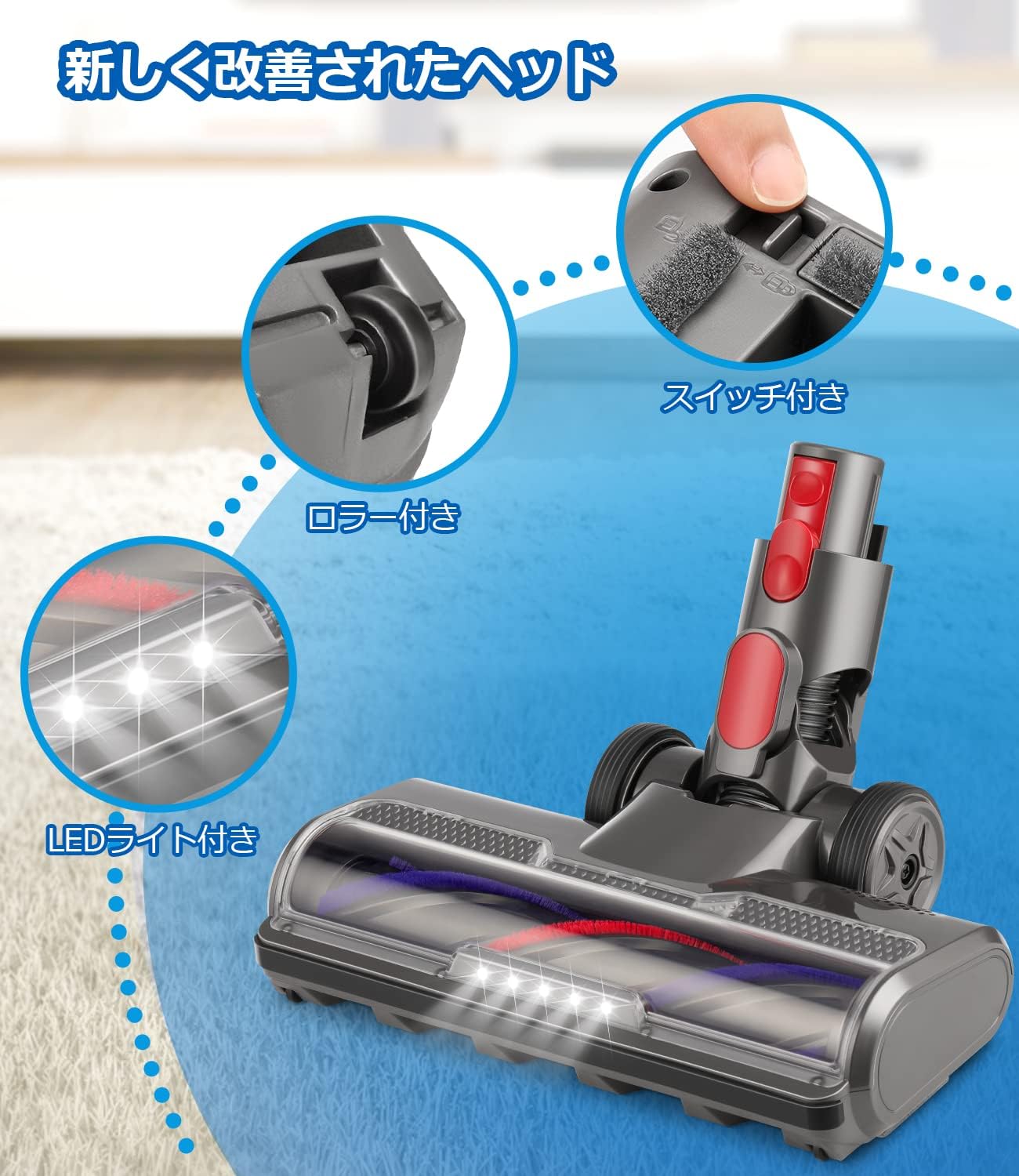 送料無料 Dyson V7 V8 V10 V1...の紹介画像3