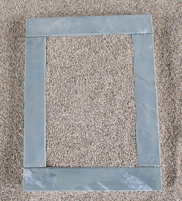 【国産・日本産・愛媛県産】【伊予青石】【4石組】【土留石・縁石・飾り石】【坪庭・和風・インテリア..