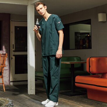 スクラブパンツ FOLK DICKIES 5020SC ユニフォーム 医師 ナース服 チームスクラブ クリニック ドクター 医療 美容 介護 看護 整体 ストレッチ おしゃれ 介護服 手術着 医療用 制服