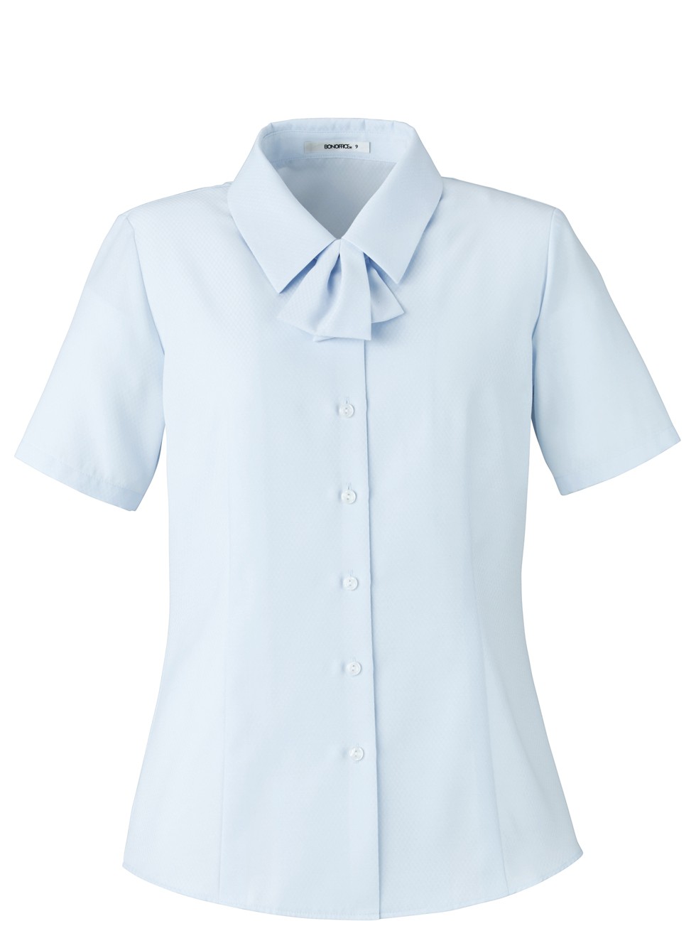 BONOFFICE ボンオフィス 半袖ブラウス 【5~15号】 事務服 会社 受付 制服 ユニフォーム フォーマル rb4564 宅配のみ