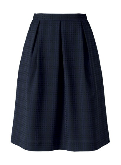 BONOFFICE ボンオフィス タックスカート 【5~15号】 事務服 会社 受付 制服 ユニフォーム フォーマル 【NuanceDobby / ニュアンスドビー】 bcs2108 宅配のみ