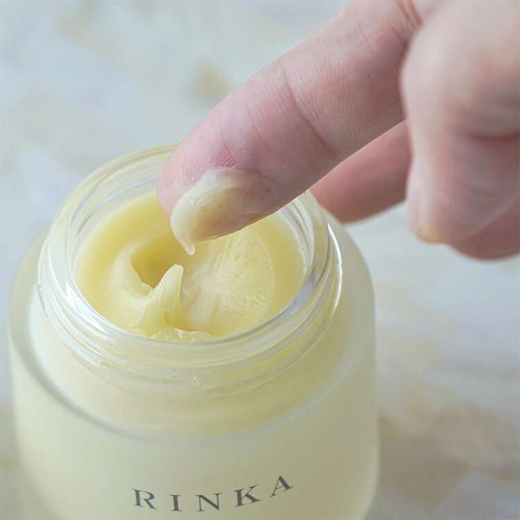 【レビューで10％off】ユズ オーガニック バームクリーム 45g　RINKA≪メール便不可≫RINKA【オーガニック 無添加 美肌 エイジングケア】 isis-10005509 アイシス・オーガニック生活便 サンプル画像3