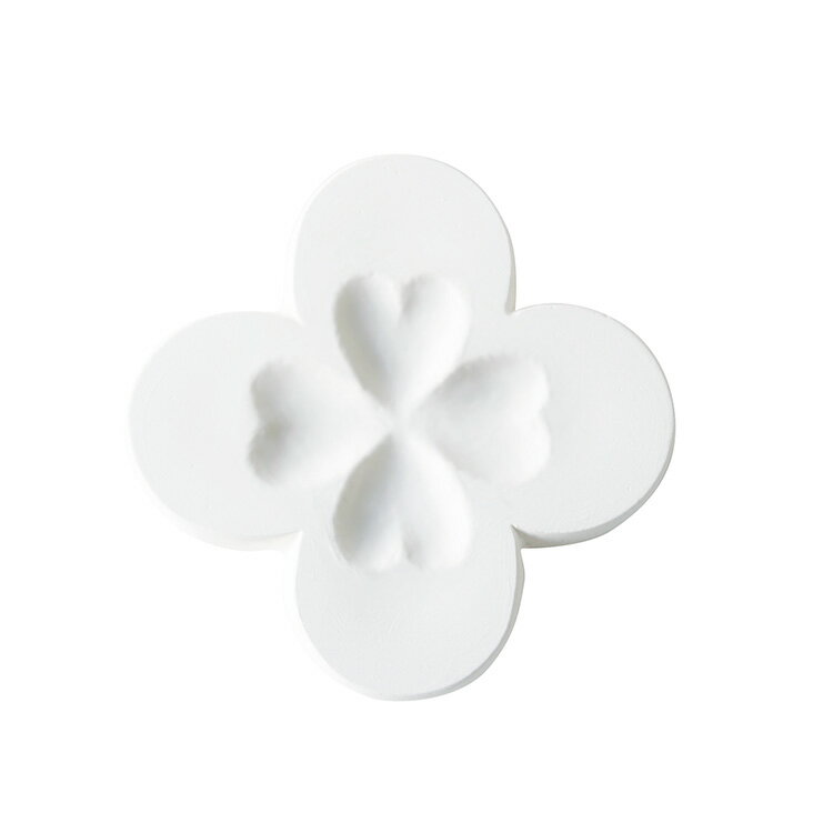 ≪日本国内メール便対応≫デイリーアロマジャパンアロマプレート　クローバー　58×7×58mm