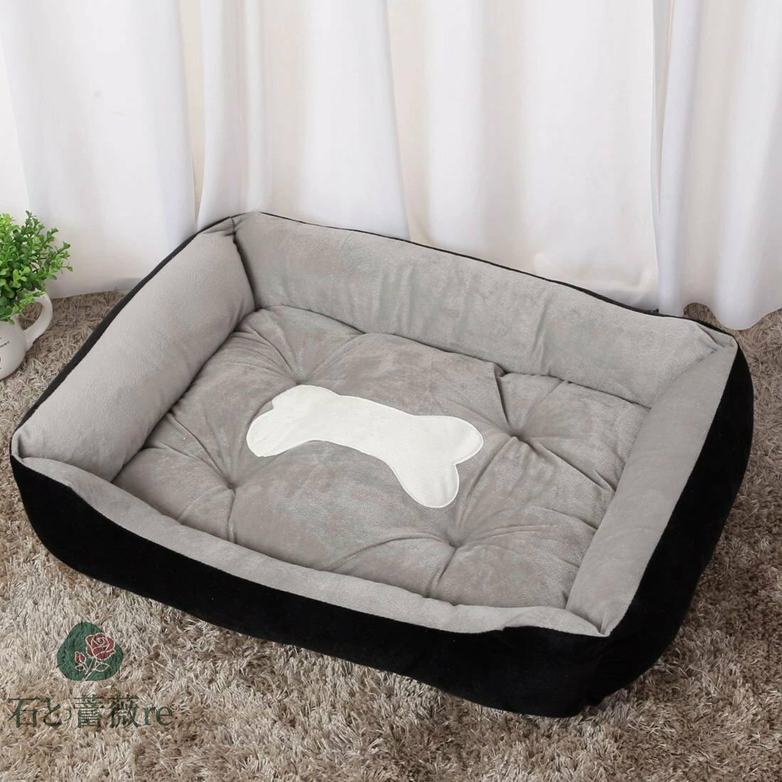 送料無料 ペットベッド 大型犬 中型犬 小型犬 猫 ペットクッション ふかふか 暖かい 防寒対策 ぐっすり眠る 洗える 滑り止め ペットソファー 猫ハウス ペッ...