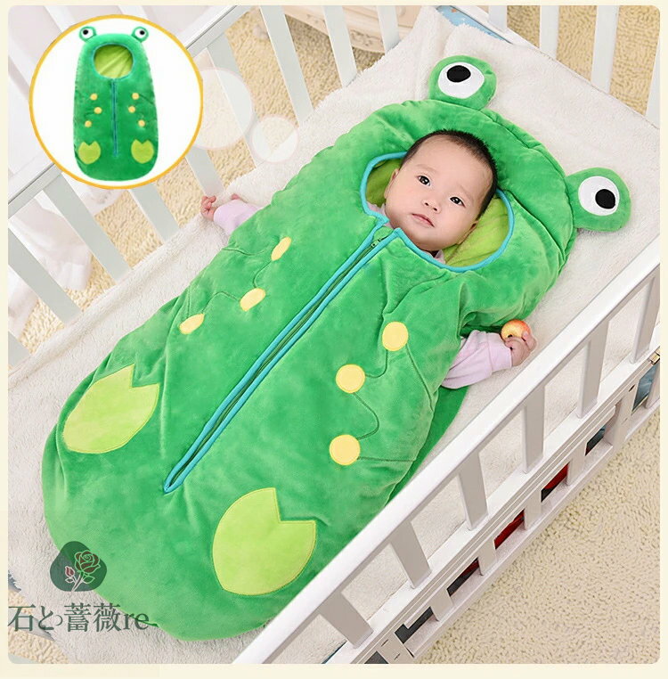 送料無料 ベビーベッド 寝袋 おくるみ 新生児寝袋 ベビー用スリーパー ベビーカーに ピンク ブルー グ..