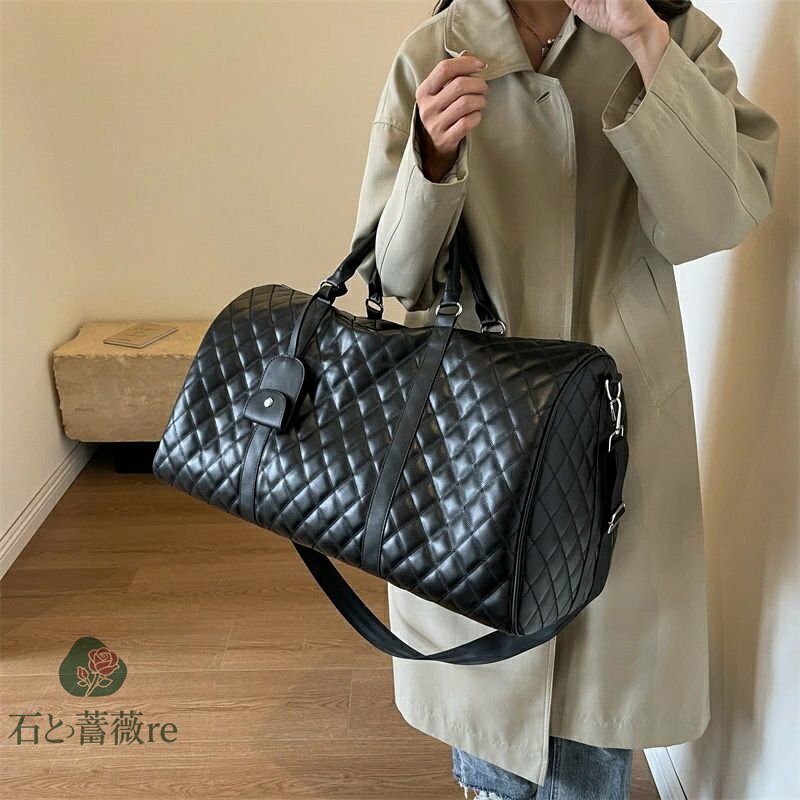 送料無料 トートバッグ トラベルバッグ ボストン 国内旅行 PU ハンドバッグ 男女兼用 手提げ アウトド..