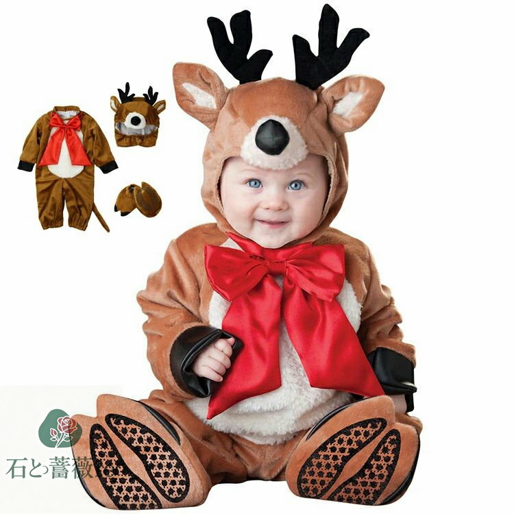 送料無料 子供コスプレ服 クリスマス 超かわいい 着ぐるみ 帽子付 全身衣装 仮装 ベビー 赤ちゃん コスプレ衣装 ハロウィンコスチューム キッズ 男の子 女の子 男女共用 ユニセックス 写真撮影衣装 寝相アート服 トナカイ サンダクロス 雪だるま 楽天海外通販