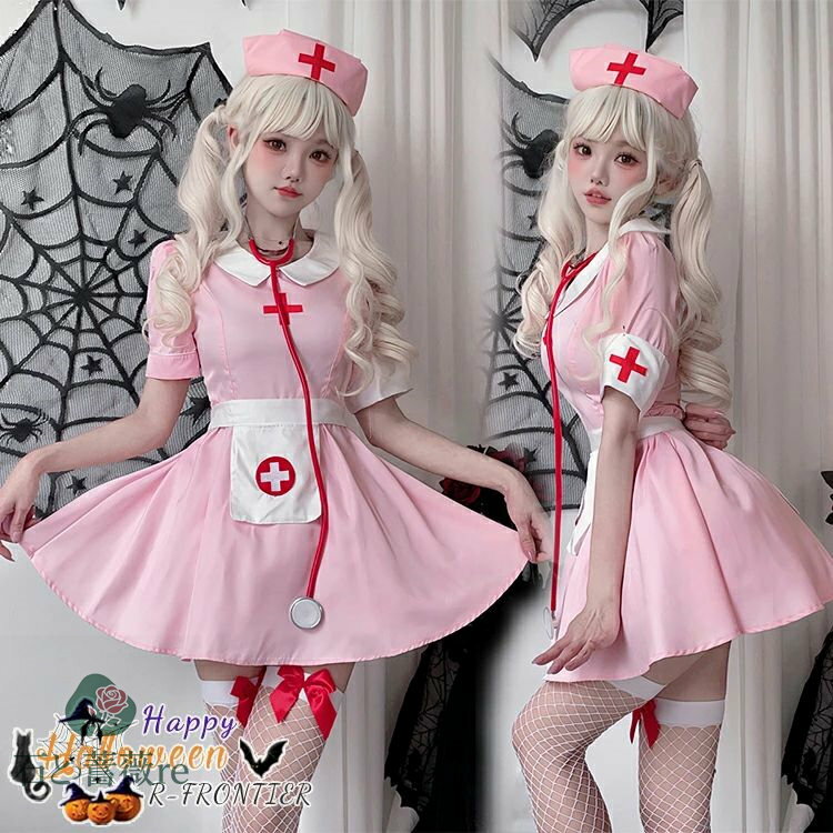 ハロウィン コスプレ 仮装 女性 セクシー 女医 医者 衣装 看護婦 ナース 衣装 コスチューム こすぷれ ..