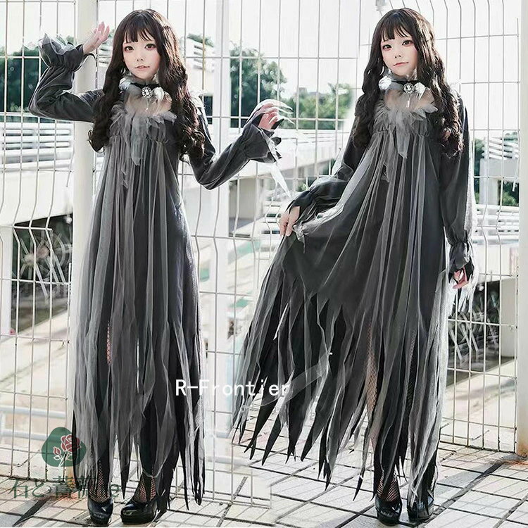 ハロウィン 衣装 ゾンビ 花嫁 レディース 幽霊の花嫁 魔女 コスプレ 仮装 幽霊 吸血鬼 魔女 悪魔 鬼 ハ..