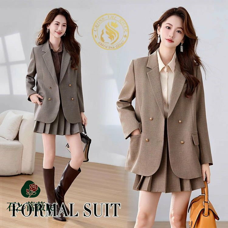 卒園式セットアップ ママ スカートスーツ 入園式セットアップ ママ 入学式 ママスーツ レディース セット 2点セット ジャケット スカート 母親 卒園式 ママ コーデ 卒業式 ママ オシャレ 卒業式 スーツ 母 30代 40代 洗える きれいめ 通勤 フォーマルスーツ 大きいサイズ