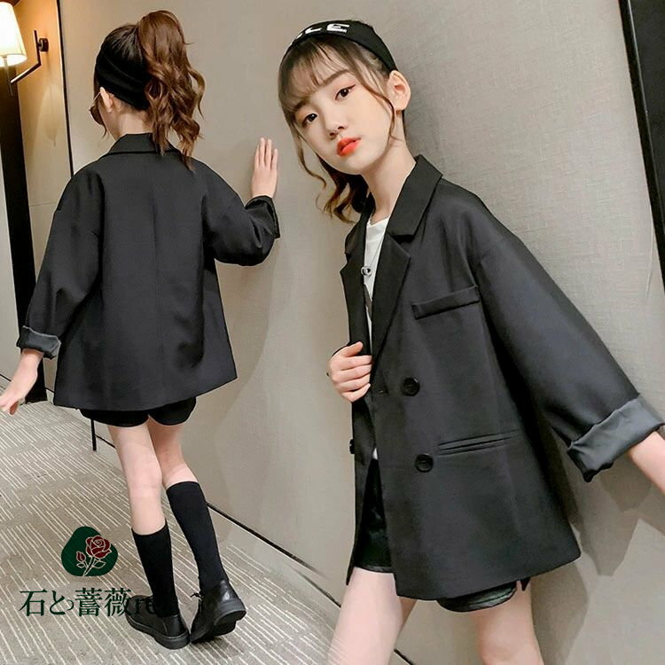 卒業式 スーツ 女の子 160 韓国 制服 ブレザー 卒服 女子 小学校 ピアノ発表会 子供 スーツ ジャケット 七五三 フォーマル 女の子 入学式 卒園式 入...