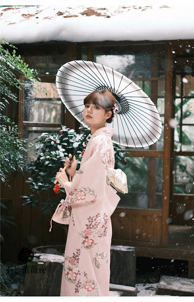 レディース 浴衣 ピンク 花柄 夏祭り 花火大会 初心者向け 浴衣セット 着付け簡単 和服 夏着物 4点 5点..