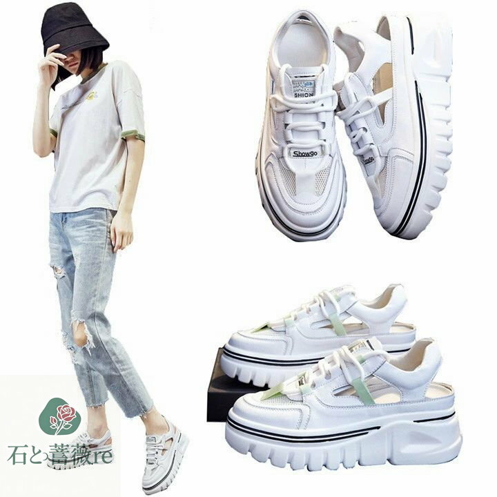 レディース サンダル 厚底 スポーツサンダル レディースシューズ カジュアル スポーティ 厚底スニーカ..