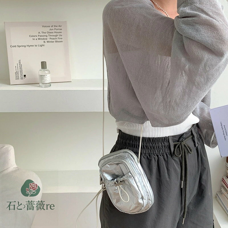 おしゃれ マルチポケット トレンド 斜め掛けバッグ コンパクト