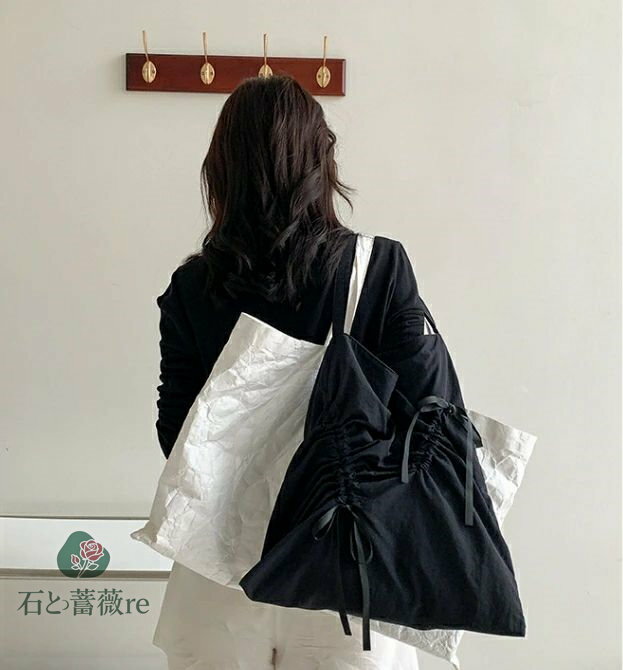 ショルダーバッグ クレープナイロン アンダーアームバッグ