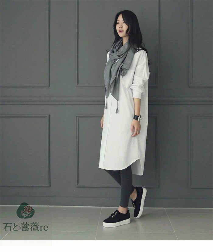 シャツワンピース チュニック ワンピース シャツ ワンピース レディース ワンピ 膝丈 ミディアム丈 シャツワンピ ひざ丈 体型カバー ゆったり シンプル ワンピース 無地 長袖 着痩せ 春 夏 秋 冬 20代 30代 40代 50代 大きいサイズ 通勤 OL 可愛い 送料無料