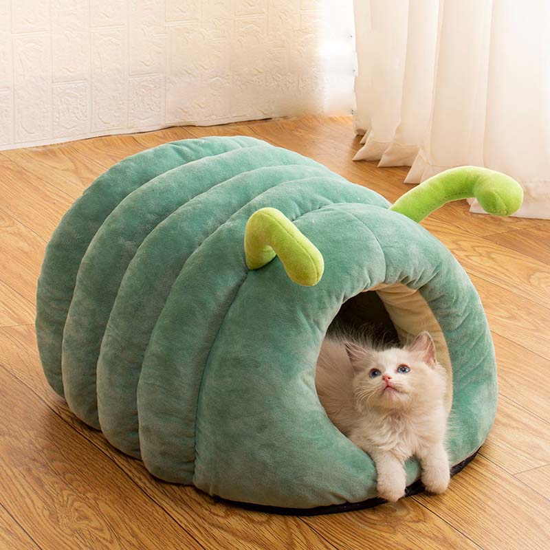 ペットベッド ドーム型 猫 犬 洗える M(50*40*30cm) ドームハウス クッション ペットハウス 猫用 小型犬用 ネコベッド キャットハウス 犬用ベッド ペット用寝袋 ペット用品 保温防寒 おしゃれ 暖かい 可愛い ぐっすり眠る 犬猫兼用 柔らかい もこもこ 春夏秋冬 送料無料