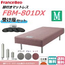  フランスベッド 脚付きマットレス FBM−801DX セミダブル 足つきマットレス 日本製 足付きマットレス ブラック ブルー レッド 脚付きマットレスセミダブル 脚つき あしつきマットレス スプリング セミダブルマット 送料無料