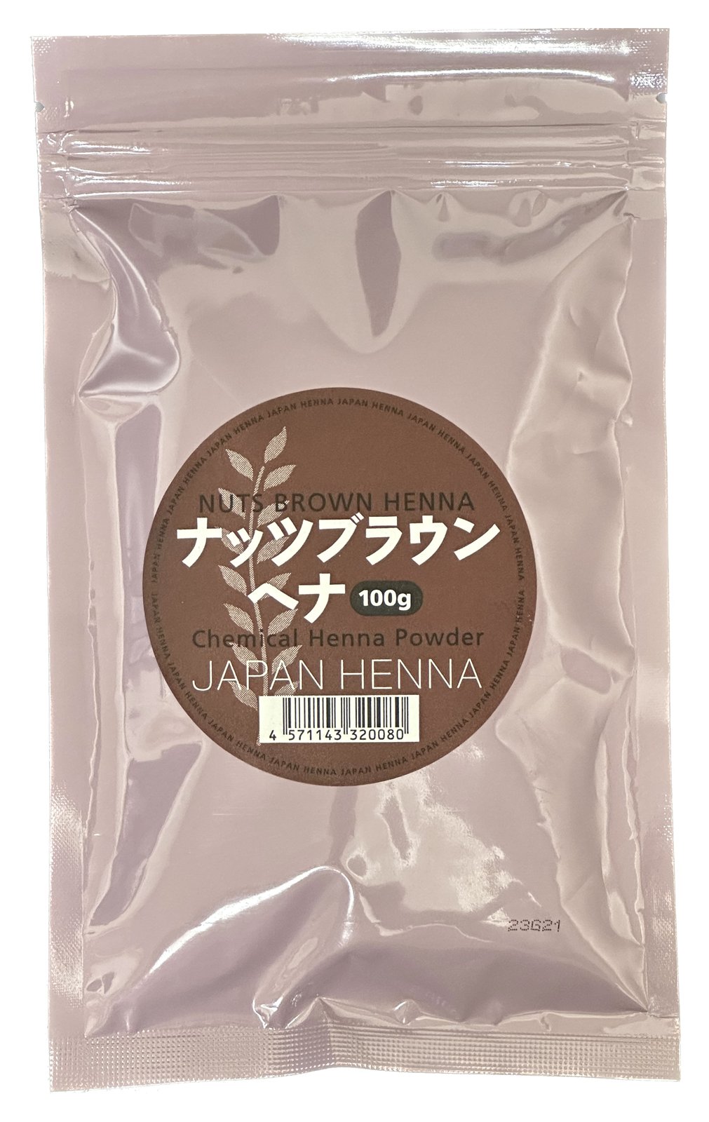 ジャパンヘナ ナッツブラウンヘナ 100g