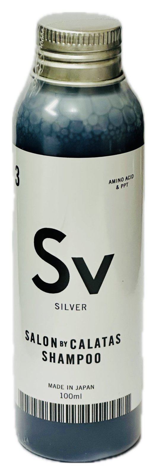 サロンバイカラタス シャンプー 100ml Sv シルバー