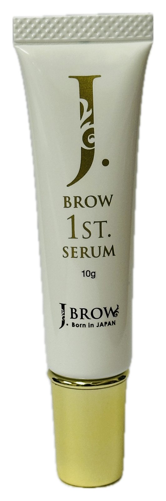 ジェイブロウファーストセラム 10g J.BROW 1st. SERUM 美しくしなやかな眉のための美容液。 眉毛のみでなく、アイゾーン、全顔にもご使用いただけます。 美容分野でも注目の再生医療に着目し、ティッシュエンジニアリング※ の概念から導かれた独自処方によって、眉の発育に関わる領域へアプローチ。「美眉」を育みます。 またその過程で目元全体の皮膚にも影響を与え、 理想的なうるおい、ハリ・ツヤをもたらします。 息を吹き返した目元は、「あの頃」を彷彿とさせることでしょう。 ※生きた細胞を用い、生体機能を備えた組織や臓器を人工的に作り出す技術のこと 「目元」は、美しさを演出するキーパーツ。 ですが、そこに存在する「眉」の偉大さにお気づきですか? 目元の印象に、眉は大きな影響を与えます。 力強く美しく咲き誇る目元には、強くしなやかな眉の存在は欠かせません。 刻一刻とすぎるときの中、目元の印象を与えるチャンスは、常に 今この瞬間が最大なのです。 【ご使用上の注意】●お肌に合わないときは、ご使用をお止め下さい。そのままご使用を続けますと、症状を悪化させることがありますので 皮膚科専門医等にご相談されることをお進め致します。●傷やはれもの、湿疹等、異常のある部位にはお使いにならないで下さい。●乳幼児の手の届かないところに保管して下さい。 ●直射日光の当たる場所、極端に高温や低温になる場所には保管しないで下さい。 ●その他、本商品の取り扱いをよく読んでご使用下さい。■複数店舗で在庫共有のため万が一在庫がない場合は、納期をメールでおしらせします。■パッケージ・デザインは予告なく変更となる場合があります。■商品がリニューアルした場合はリニューアル後の商品をお届けする場合があります。■ゆうパケット及びレターパックプラスでの発送は日時指定、代引き不可となります。箱潰れ等の商品の保証はございませんのでご了承の上、ご購入下さい。◎商品をお受け取りになれなかった場合は再発送には通常の送料が必要となります。 区分：化粧品日本製広告文責：有限会社アイリスTEL/FAX：078-646-8629