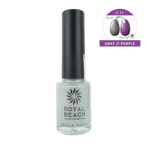 ROYAL BEACH カラーチェンジネイル 8ml(グレー→パープル)