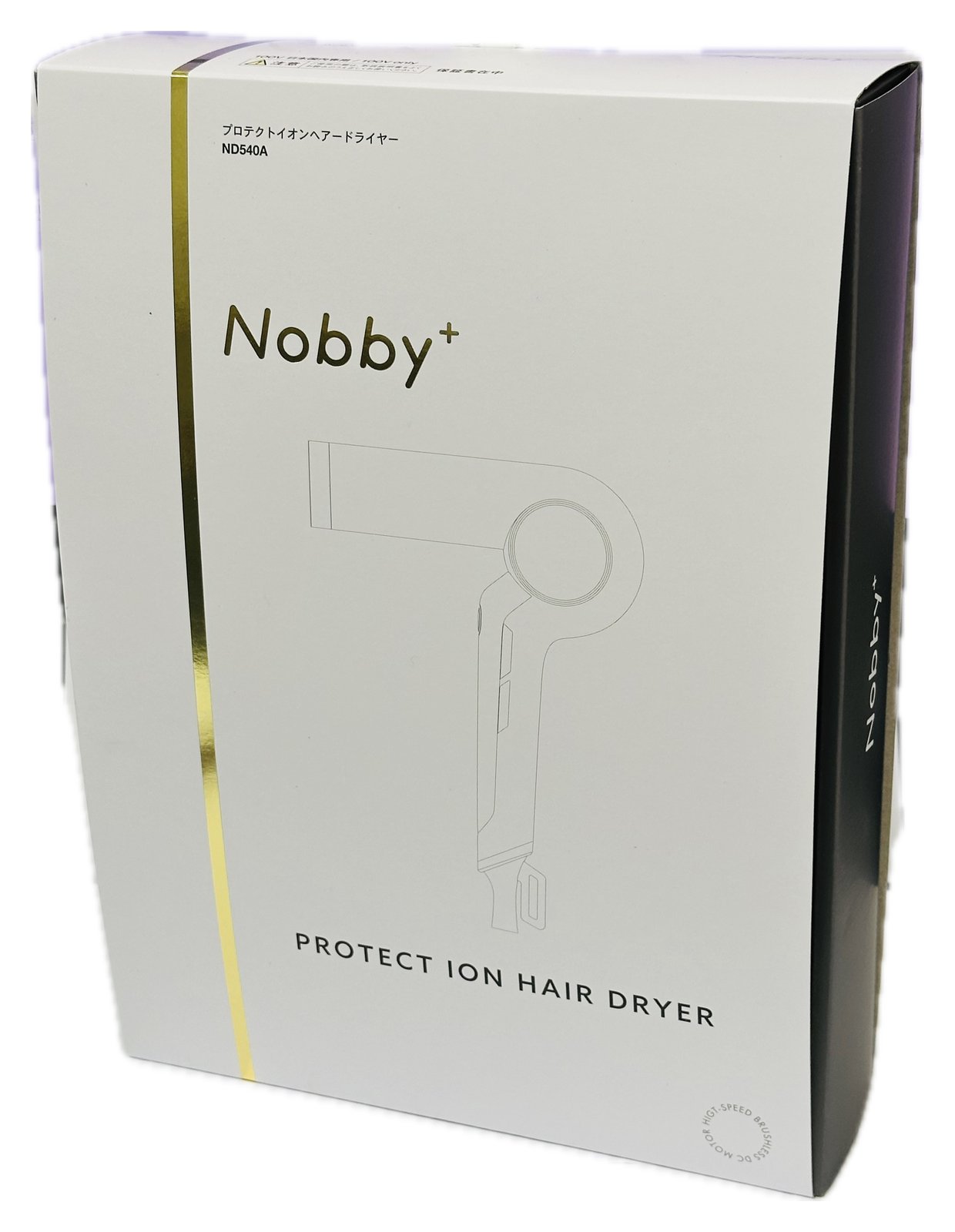 Nobby ND540A プロテクトイオン ヘアードライヤー ホワイト