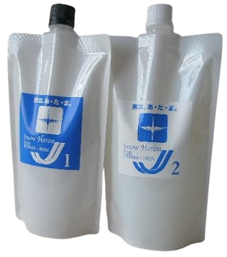 スノーヘロン JJF パウチタイプ 1剤2剤セット