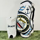 【中古】SRIXON スリクソン キャディバッグ カート式 5分割 9.5型 エナメル(4)