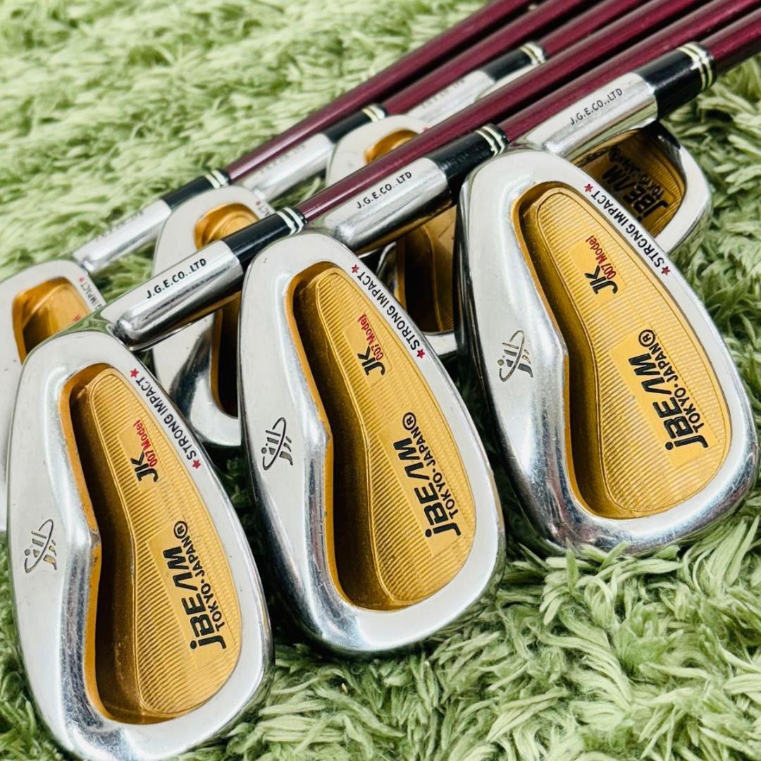 【中古】ジェイビーム JK007モデル アイアン7本セット レディースゴルフ 初心者