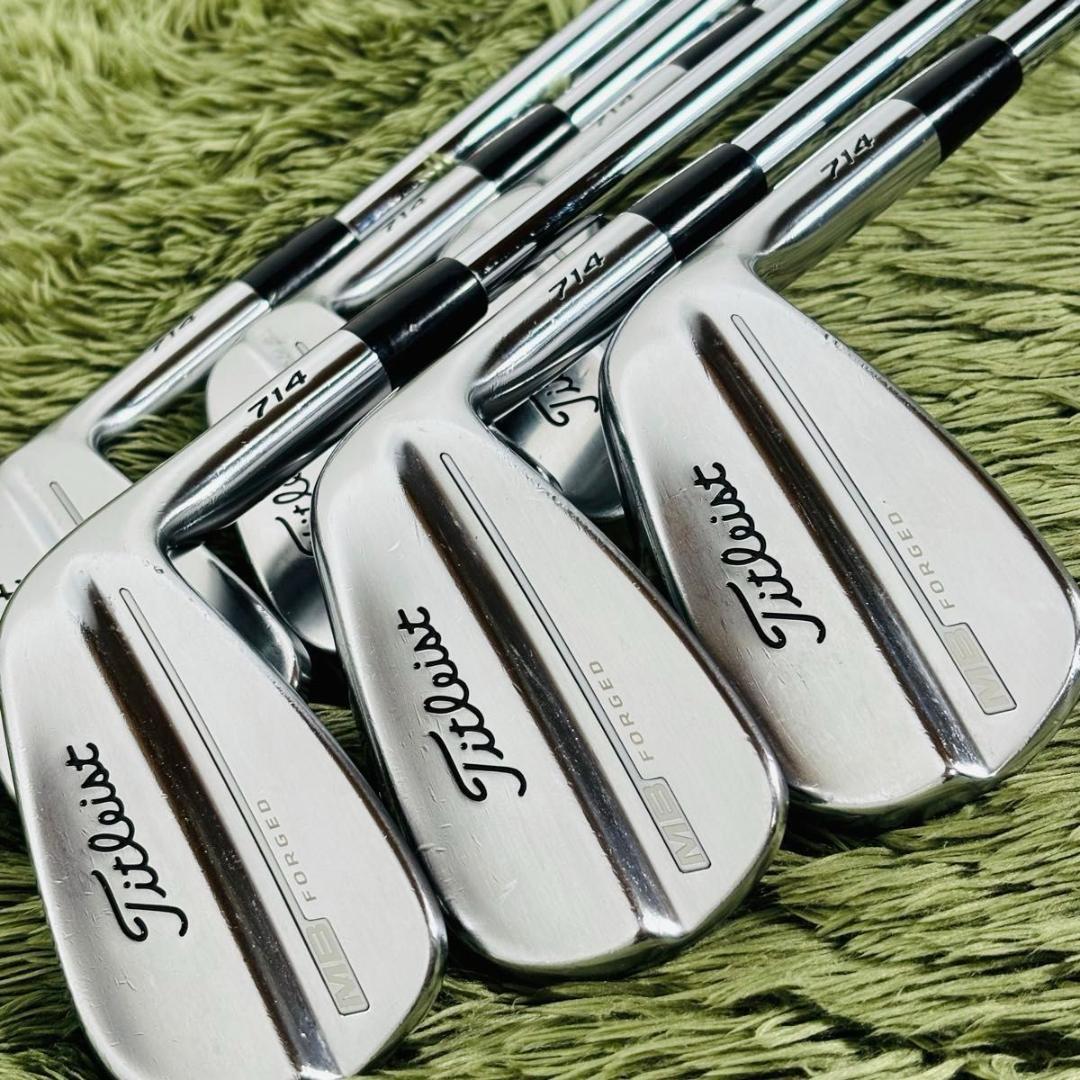 【中古】タイトリスト 714 MB アイアン6本セット メンズゴルフ 初心者 入門 人気 Titleist flex S マッスルバック 右利き DynamicGold S200 スチールシャフト ダイナミックゴールド