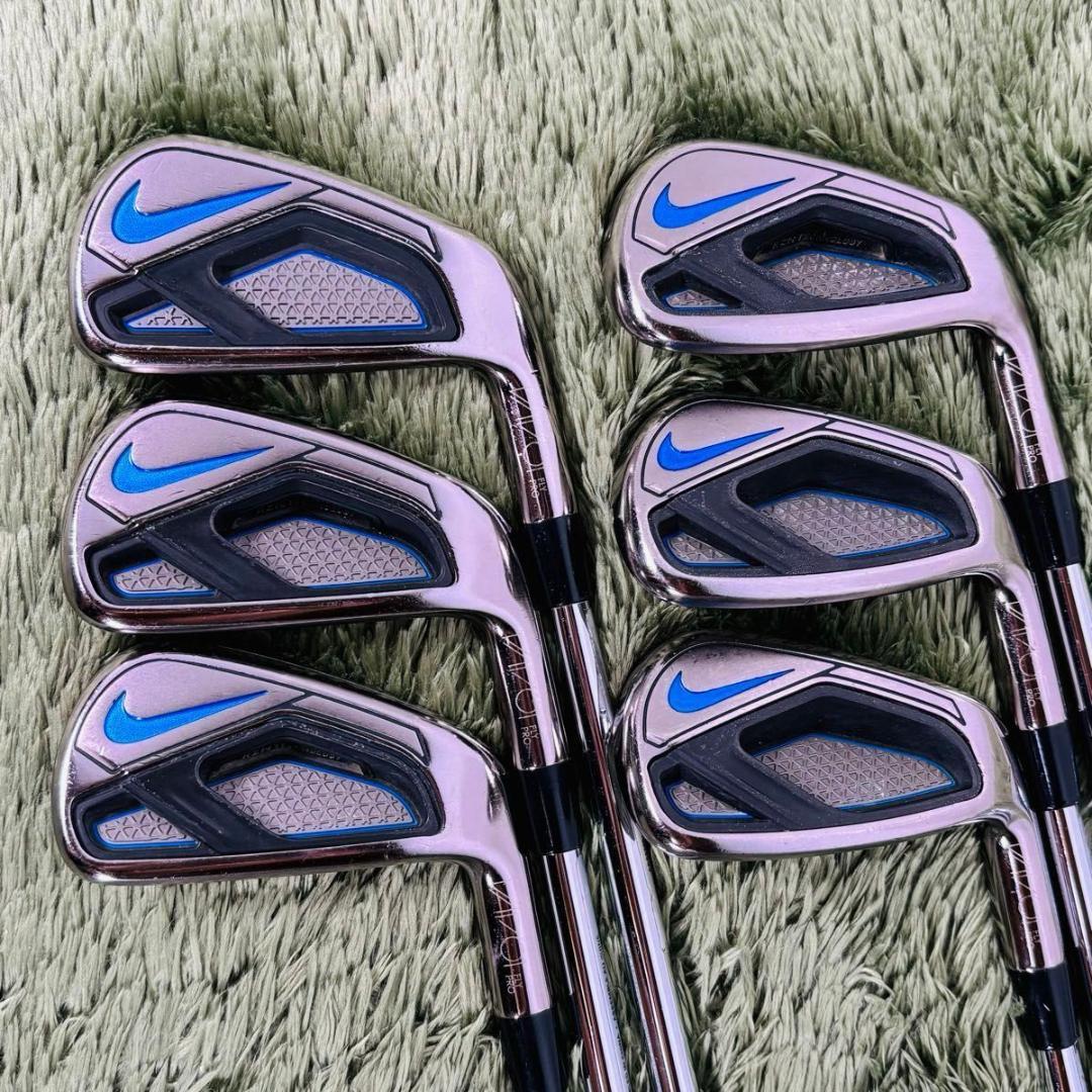 【中古】ナイキ ヴェイパーフライプロ アイアン6本セット メンズゴルフ 初心者 大人気モデル NIKE VAPOR FLY PRO DynamicGold S200 スチールシャフト 右利き ダイナミックゴールド flex S