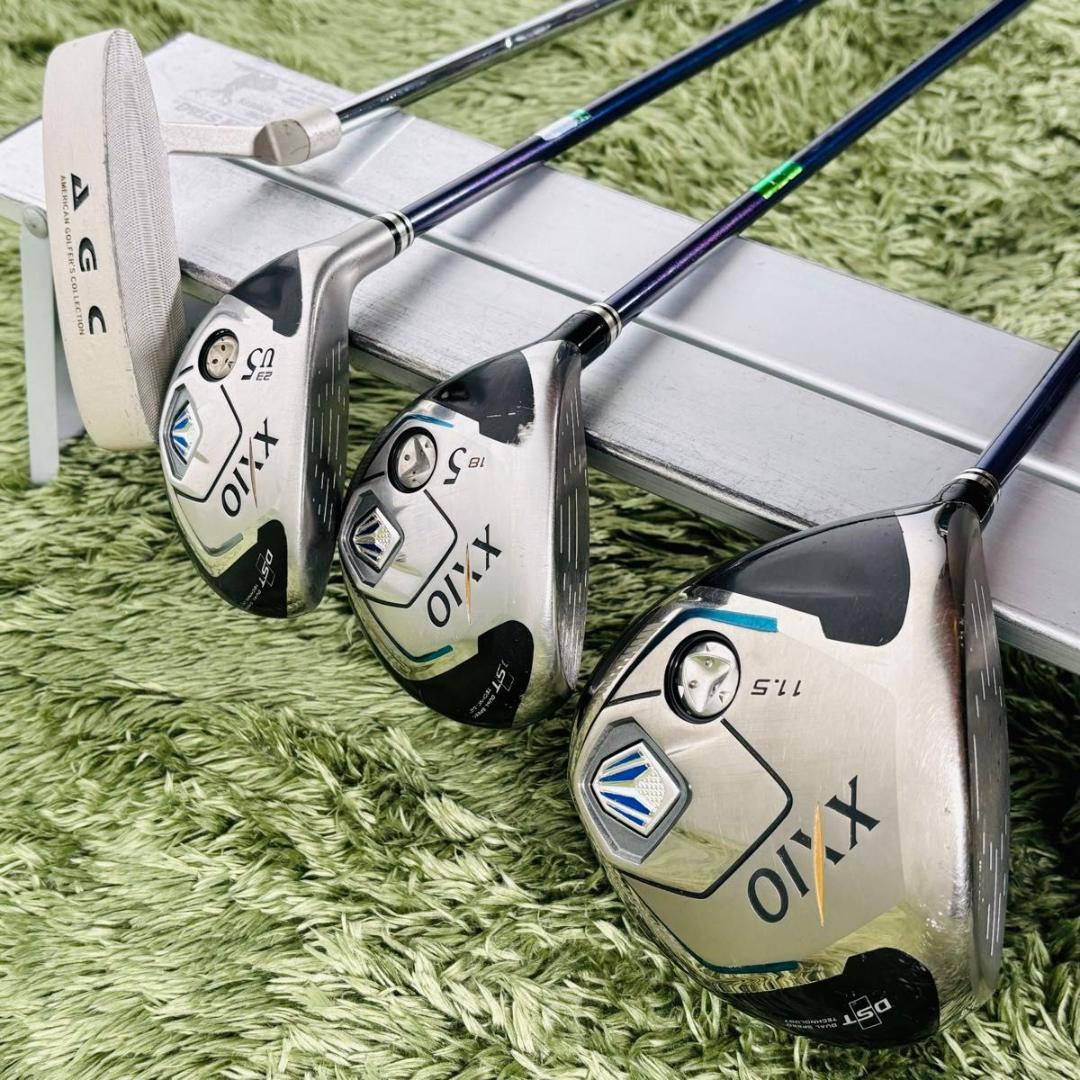 【中古】ゼクシオ 8代目 MP800 レフティ 12本セット メンズゴルフ 初心者 入門 XXIO DUNLOP ダンロップ flex R 左利き