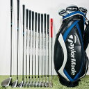 【中古】テーラーメイド シム 12本セット メンズゴルフ 初心者 入門 大人気モデル TaylorMade SIM コースデビュー 右利き flex S
