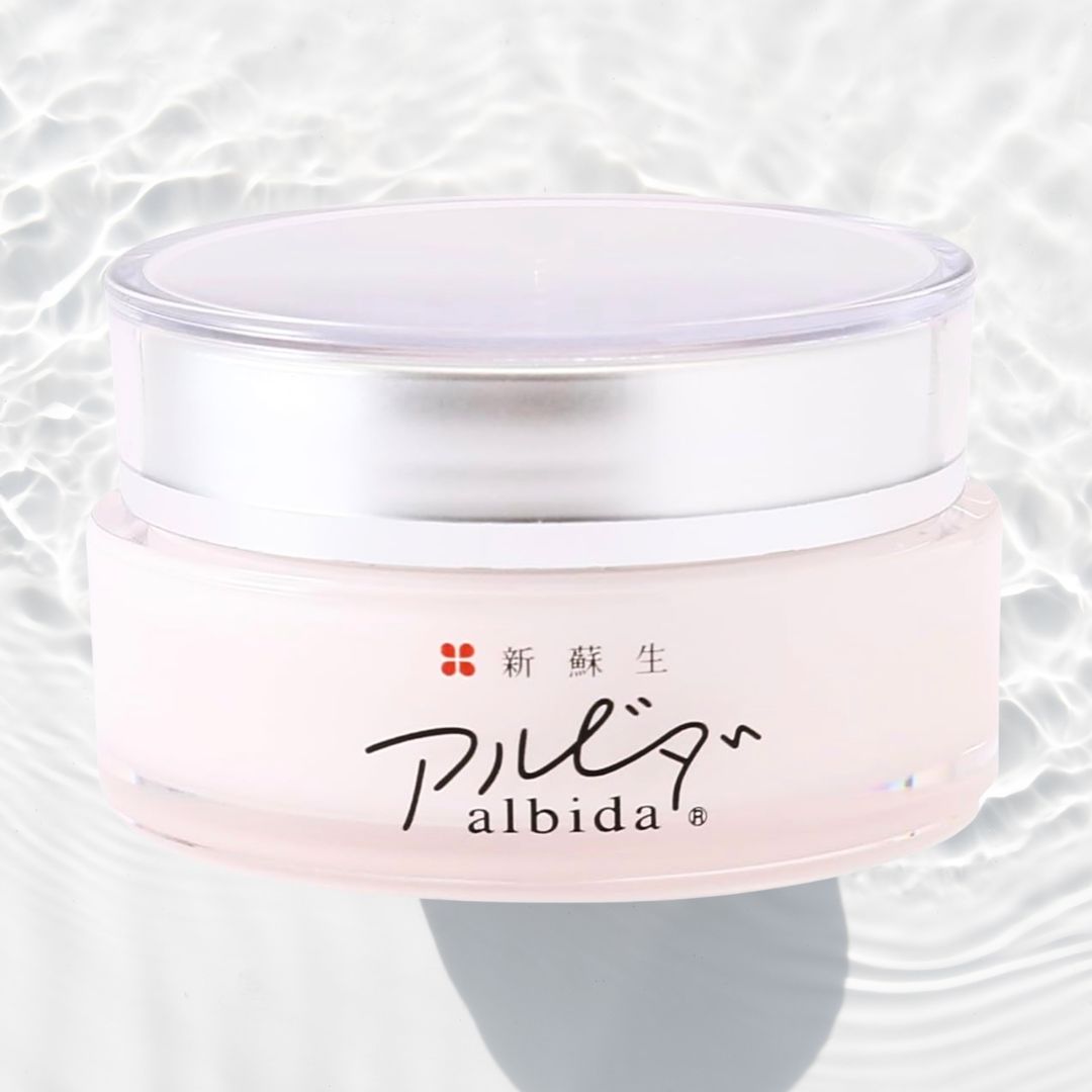 Rakuten - 新蘇生 保湿クリーム 30g 白きくらげ 顔 全身 米ぬか ビタミン 酵素 乾燥肌 敏感肌 ベタつかない 日医アルビダ