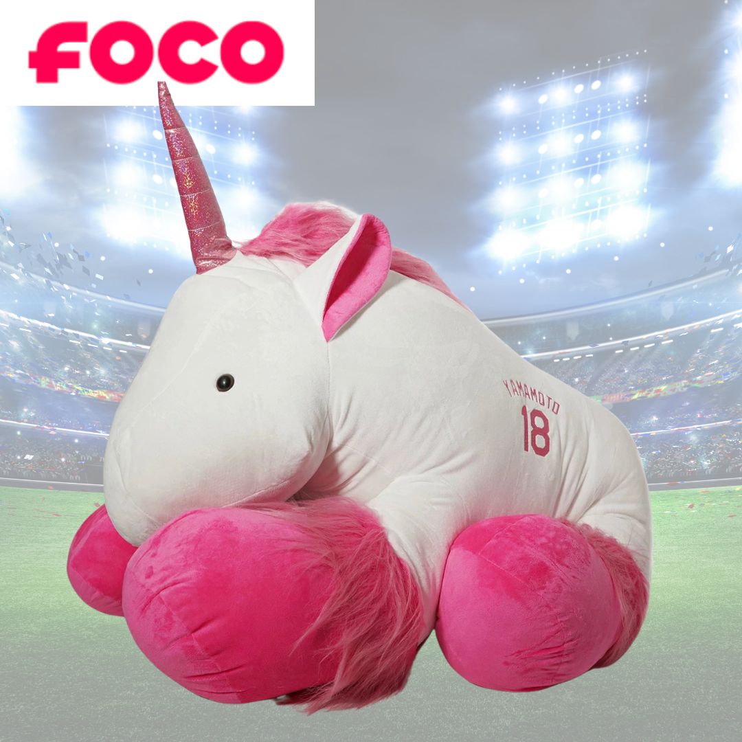 【MLB 公式】ドジャース ぬいぐるみ ユニコーン 大きい 人形 山本由伸 グッズ FOCO 限定