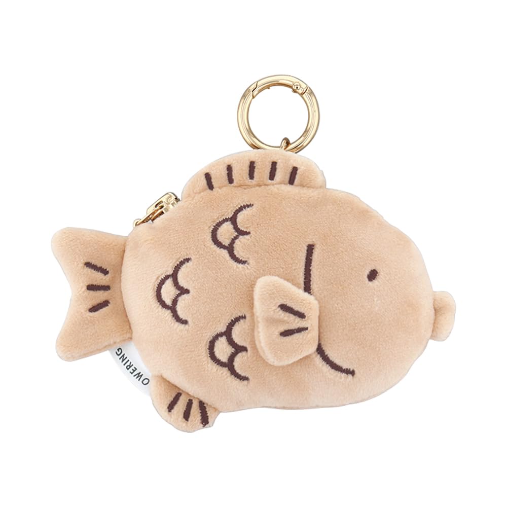 【フラワーリング】FLOWERING ミニチャームポーチ（ぷくまる） たい焼き GPO0348-D